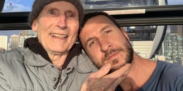 Pablo Schreiber and his father Tell Schreiber Pablo Schreiber and his father Tell Schreiber
