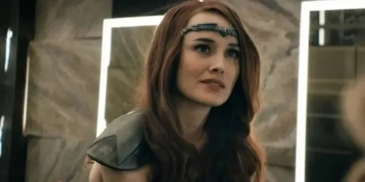 queen maeve portrayed by Dominique McElligott