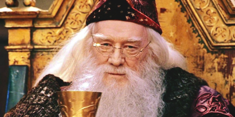 Richard Harris as Albus Dumbledore