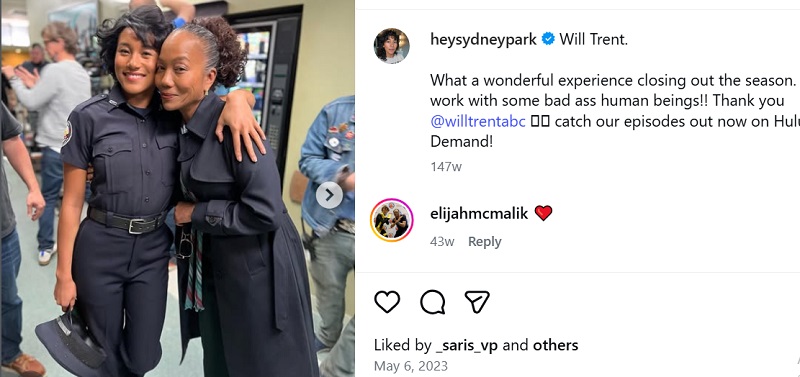 Sydney Park on Instagram