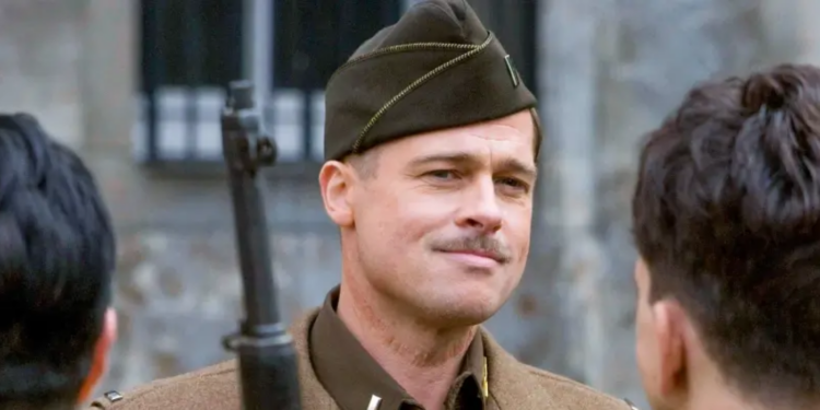 Toughest Character from the Tarantino-Verse: Brad Pitt as Aldo Raine