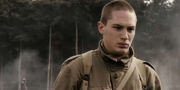 Tom Hardy in Band of Brothers (2001) Tom Hardy in Band of Brothers (2001)