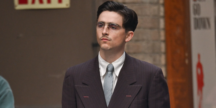Timoth&eacute;e Chalamet in Marty Supreme (2025)