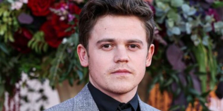 British actor Sam Clemmett attending the world premiere of Netflix's Queen Charlotte