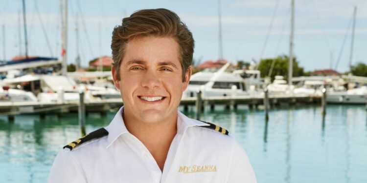 Eddie Lucas scene from the reality television series Below Deck.