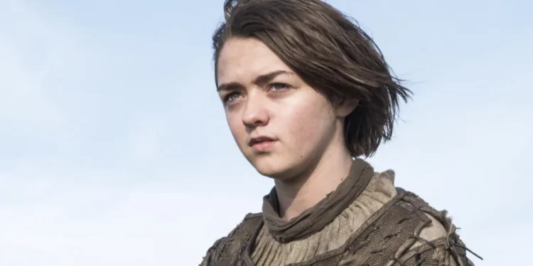 Maisie Williams as Arya Stark