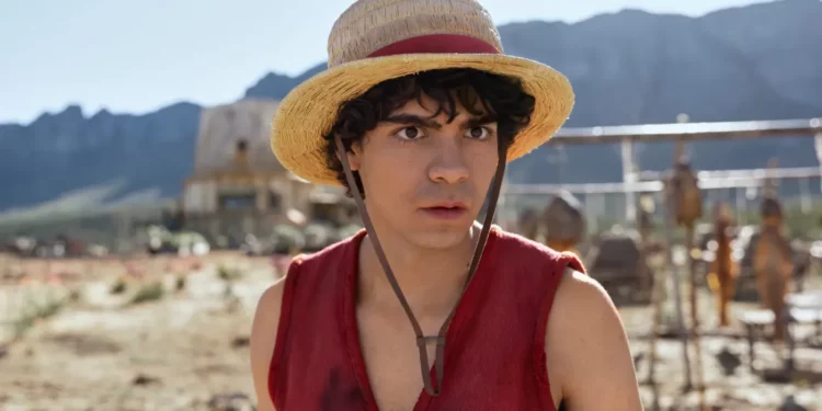 Monkey D. Luffy from famous Netflix series ONE PIECE