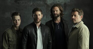 Jared Padalecki, Jensen Ackles, Misha Collins, and Alexander Calvert.