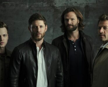Jared Padalecki, Jensen Ackles, Misha Collins, and Alexander Calvert.
