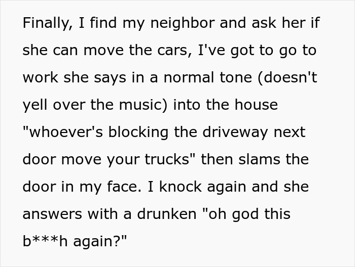 Drunk Teens Refuse To Back Off From Tow Truck Driver&rsquo;s Driveway So She Can Get To Work, Regret It