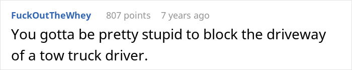 Drunk Teens Refuse To Back Off From Tow Truck Driver&rsquo;s Driveway So She Can Get To Work, Regret It