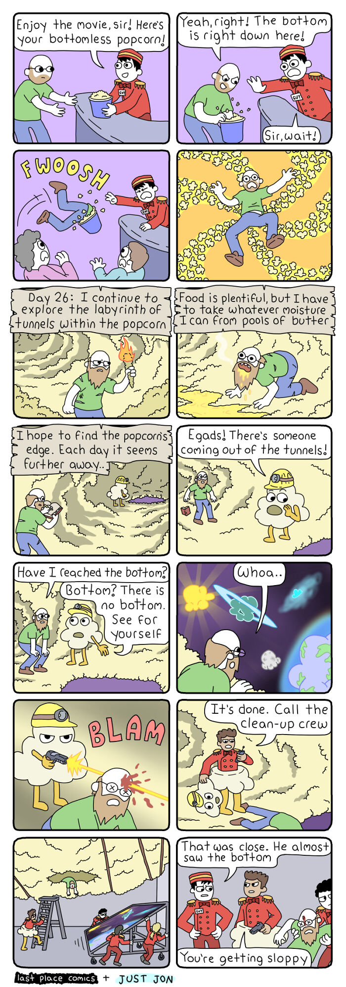 57 New ‘Last Place Comics’ Which Are Made For Those Who Love Dark Humor And Unexpected Twists