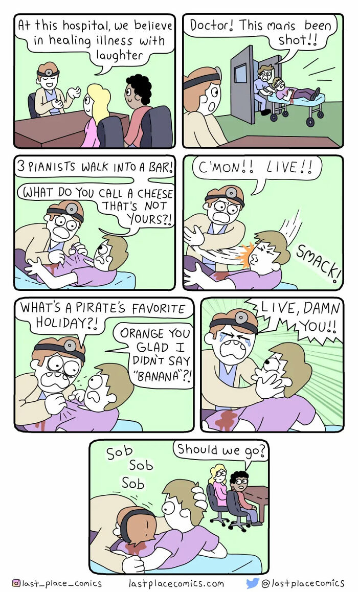 57 New ‘Last Place Comics’ Which Are Made For Those Who Love Dark Humor And Unexpected Twists