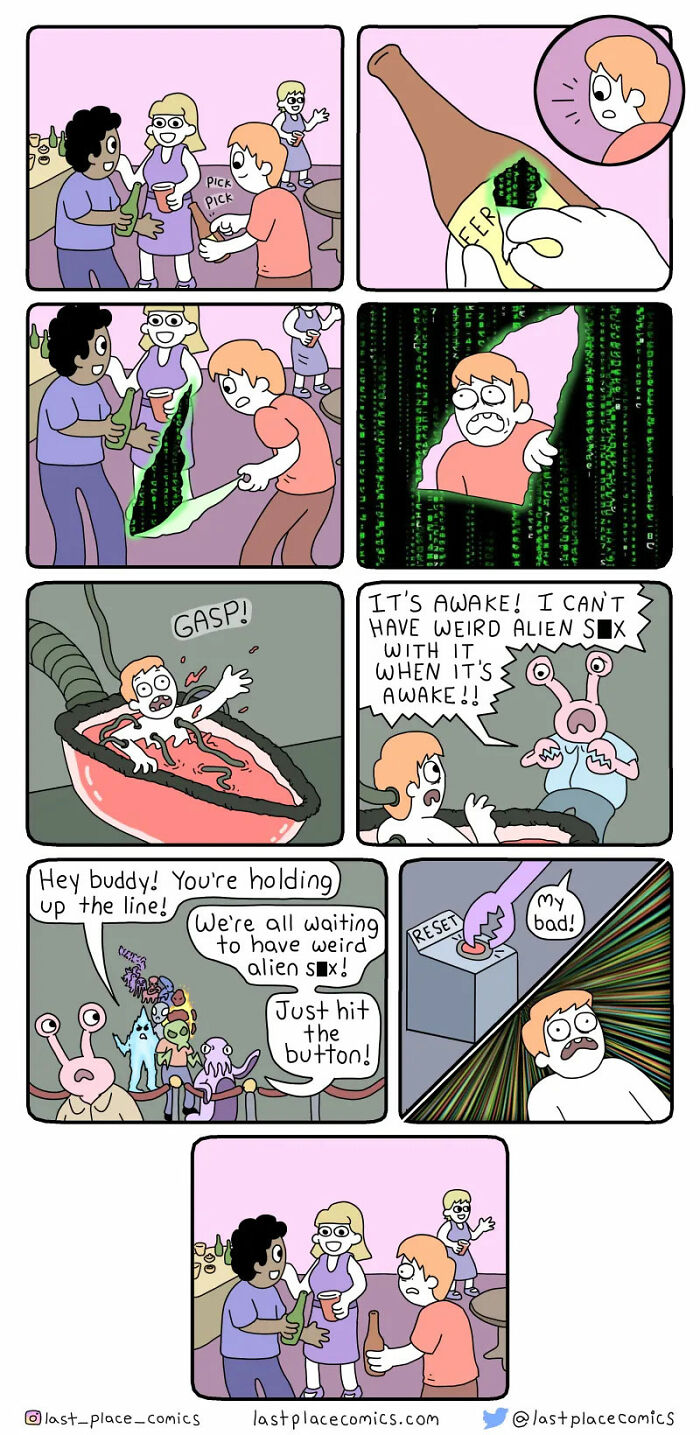 57 New ‘Last Place Comics’ Which Are Made For Those Who Love Dark Humor And Unexpected Twists