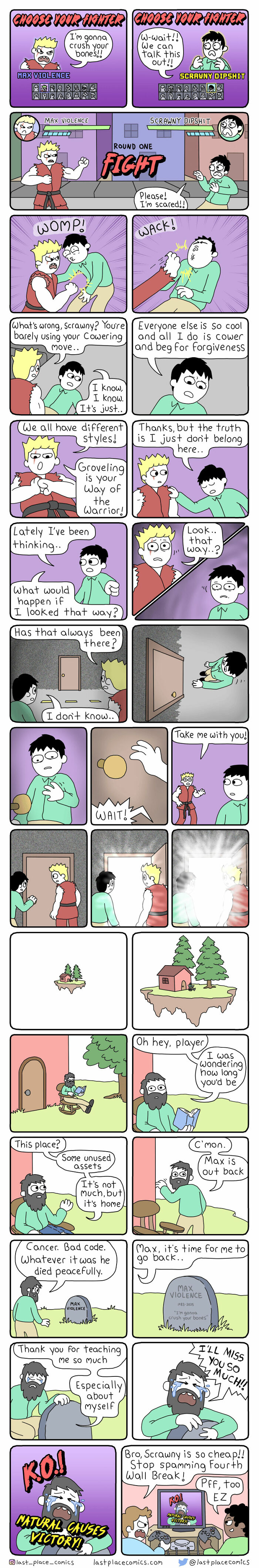 57 New ‘Last Place Comics’ Which Are Made For Those Who Love Dark Humor And Unexpected Twists