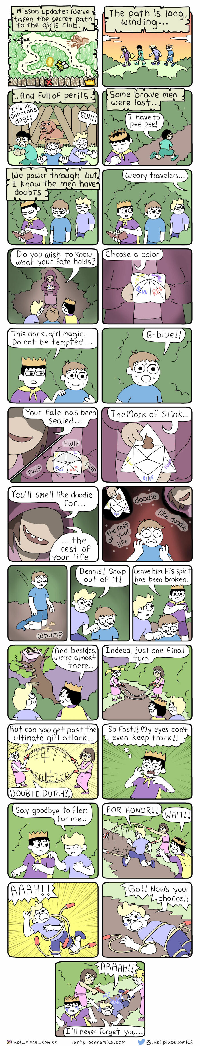 57 New ‘Last Place Comics’ Which Are Made For Those Who Love Dark Humor And Unexpected Twists