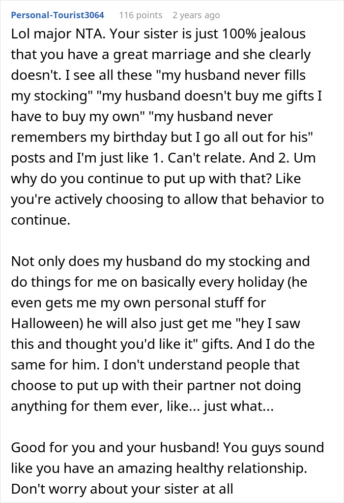 Woman Tells Sister She Shouldn’t Rub Her “Picture-Perfect Marriage” In Other People’s Faces