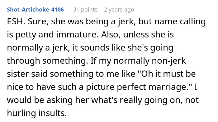 Woman Tells Sister She Shouldn’t Rub Her “Picture-Perfect Marriage” In Other People’s Faces