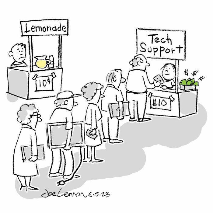 50 Hilarious One-Panel Comics By Joe Lennon That Capture Life&rsquo;s Awkward Moments