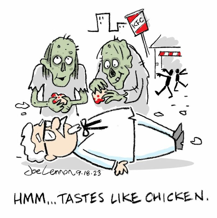 50 Hilarious One-Panel Comics By Joe Lennon That Capture Life&rsquo;s Awkward Moments