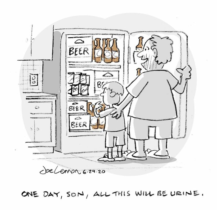 50 Hilarious One-Panel Comics By Joe Lennon That Capture Life&rsquo;s Awkward Moments