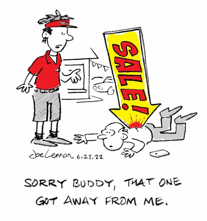 50 Hilarious One-Panel Comics By Joe Lennon That Capture Life&rsquo;s Awkward Moments