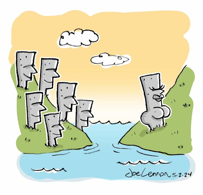 50 Hilarious One-Panel Comics By Joe Lennon That Capture Life&rsquo;s Awkward Moments