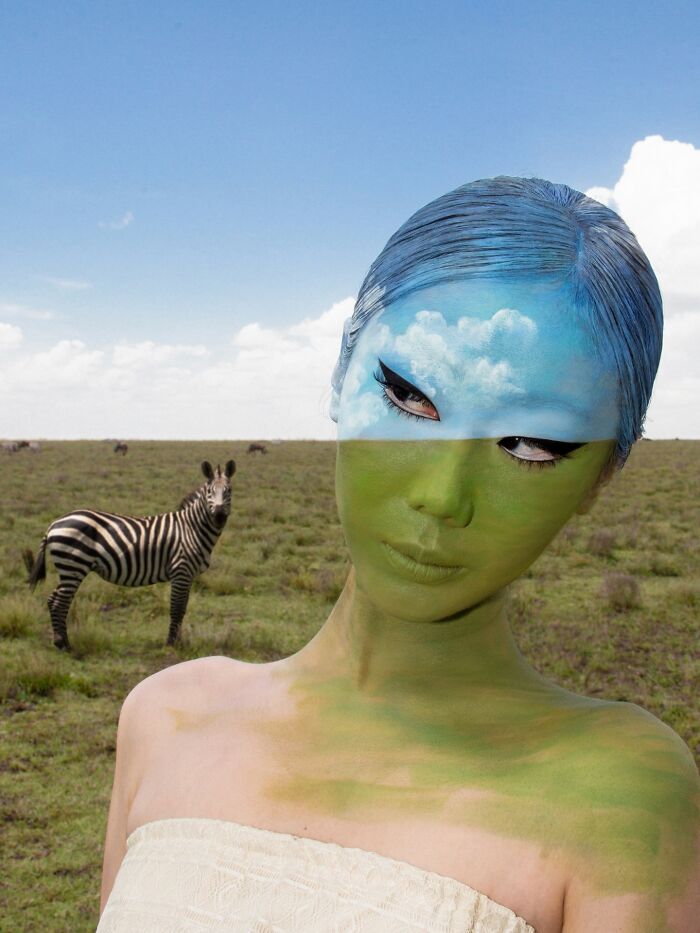 Korean Artist Goes Viral For Transforming Herself Into Mind-Bending Optical Illusions Without Any Photoshop (31 New Pics) Korean Artist Goes Viral For Transforming Herself Into Mind-Bending Optical Illusions Without Any Photoshop (31 New Pics)
