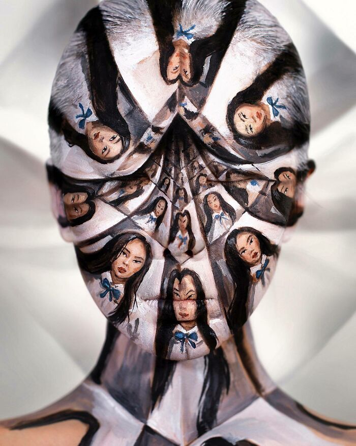 Korean Artist Goes Viral For Transforming Herself Into Mind-Bending Optical Illusions Without Any Photoshop (31 New Pics) Korean Artist Goes Viral For Transforming Herself Into Mind-Bending Optical Illusions Without Any Photoshop (31 New Pics)