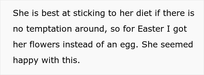 Woman Eats One Easter Egg While Dieting, Humiliated When Husband Tells Children She’s “Fat” Woman Eats One Easter Egg While Dieting, Humiliated When Husband Tells Children She’s “Fat”