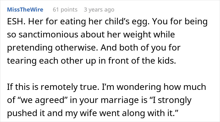 Woman Eats One Easter Egg While Dieting, Humiliated When Husband Tells Children She’s “Fat” Woman Eats One Easter Egg While Dieting, Humiliated When Husband Tells Children She’s “Fat”