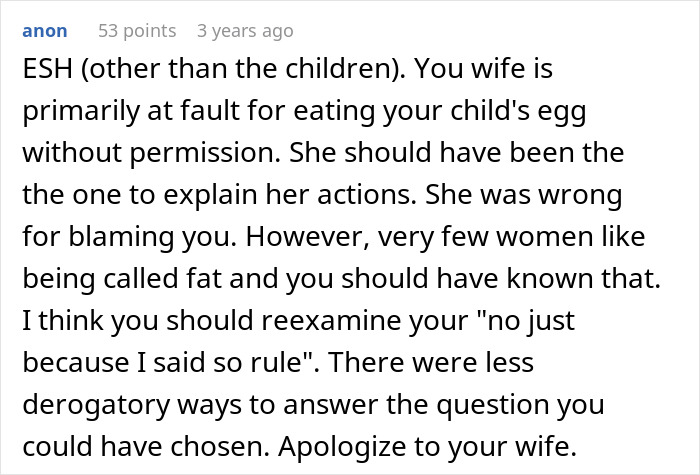 Woman Eats One Easter Egg While Dieting, Humiliated When Husband Tells Children She’s “Fat” Woman Eats One Easter Egg While Dieting, Humiliated When Husband Tells Children She’s “Fat”