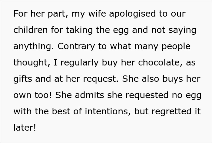 Woman Eats One Easter Egg While Dieting, Humiliated When Husband Tells Children She’s “Fat” Woman Eats One Easter Egg While Dieting, Humiliated When Husband Tells Children She’s “Fat”