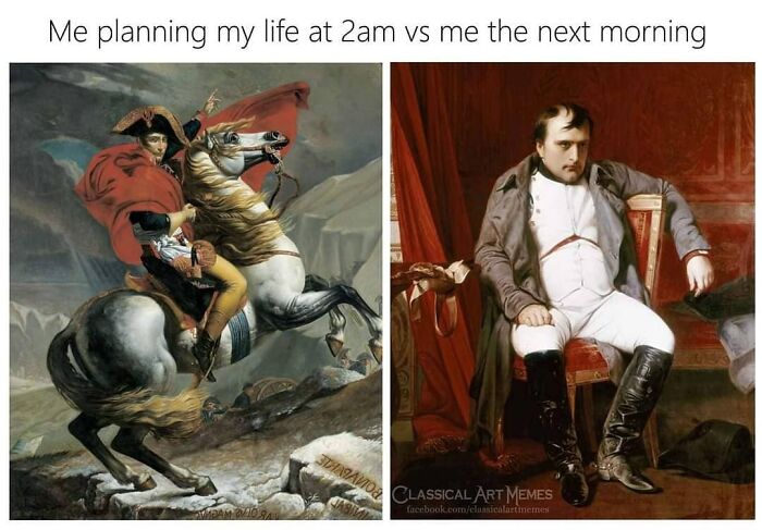 57 Classical Paintings Turned Into Relatable Modern Moments By &ldquo;Classical Art Memes&rdquo;