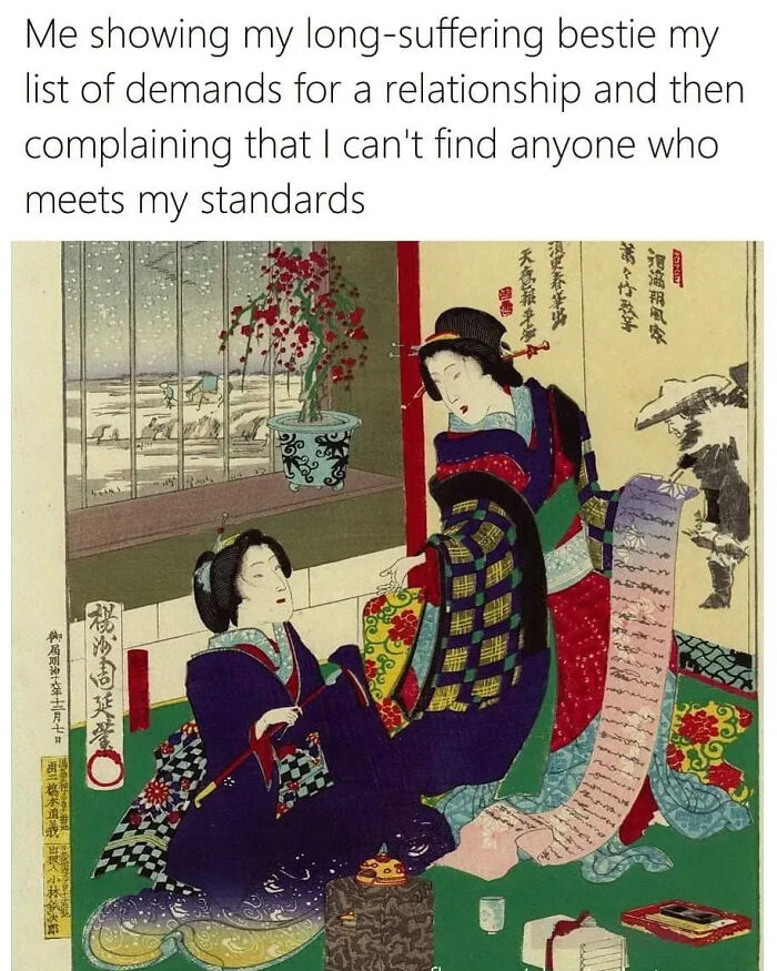 57 Classical Paintings Turned Into Relatable Modern Moments By &ldquo;Classical Art Memes&rdquo;