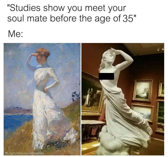 57 Classical Paintings Turned Into Relatable Modern Moments By &ldquo;Classical Art Memes&rdquo;