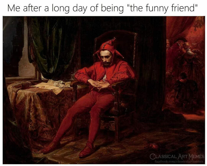 57 Classical Paintings Turned Into Relatable Modern Moments By &ldquo;Classical Art Memes&rdquo;