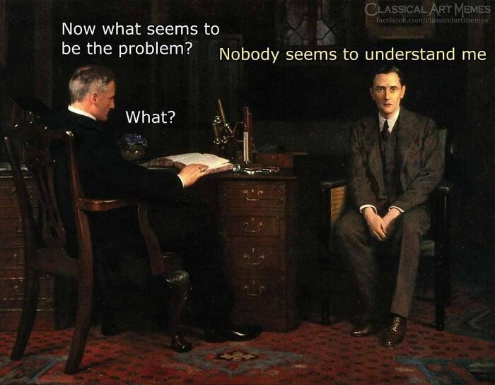 57 Classical Paintings Turned Into Relatable Modern Moments By &ldquo;Classical Art Memes&rdquo;