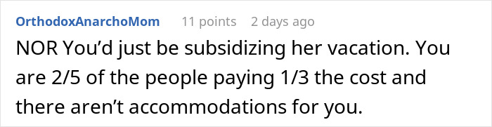 Lady Invites Sis And BIL For A Trip For Free, Then Starts Endless Mind Games On Money And Terms