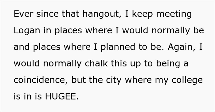 Man Starts Running Into Friend’s BF Everywhere He Goes, Can’t Shake Off The Feeling Of Being Stalked