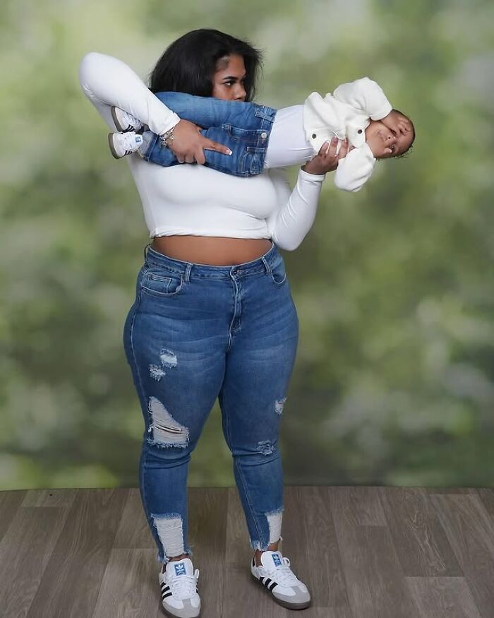 Mom Is Going Viral After Sharing Hilarious Photoshoot With Her Son (24 Pics)