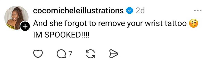 Glamorous White Influencer Deletes Post After Fans Notice Something Is Off