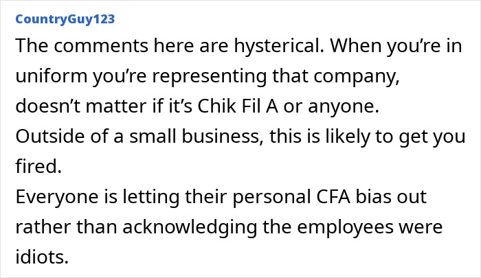 “Consequences”: Florida Chick-Fil-A Sparks Heated Debate After Firing Entire Staff Over Suggestive Viral Video