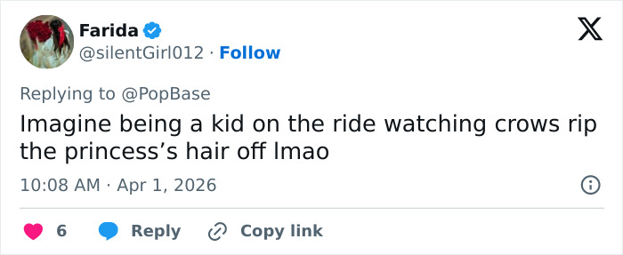 Disney Park Guests Watch In Horror As Rapunzel Attacked By Crows Days After Viral Olaf Malfunction