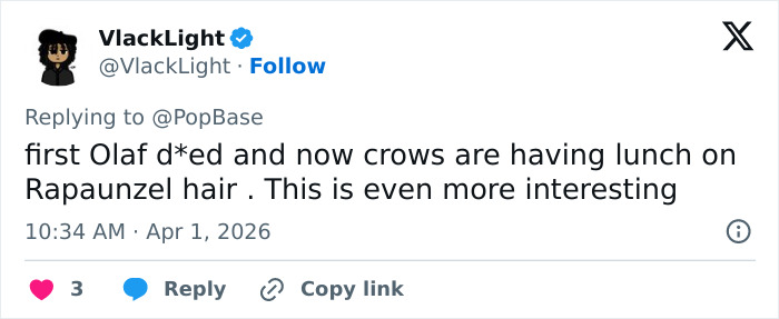 Disney Park Guests Watch In Horror As Rapunzel Attacked By Crows Days After Viral Olaf Malfunction