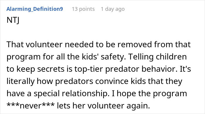 Parent Can Tell Right Away Kid Received Food They Were Not Supposed To, Gets A Volunteer Fired Over It