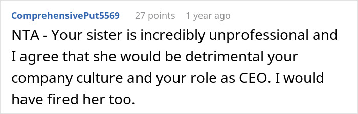 CEO Hires Her Sister After She Got &ldquo;Downsized&rdquo;, Finds Out The Real Reason She Lost Her Job The Hard Way