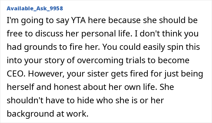 CEO Hires Her Sister After She Got &ldquo;Downsized&rdquo;, Finds Out The Real Reason She Lost Her Job The Hard Way