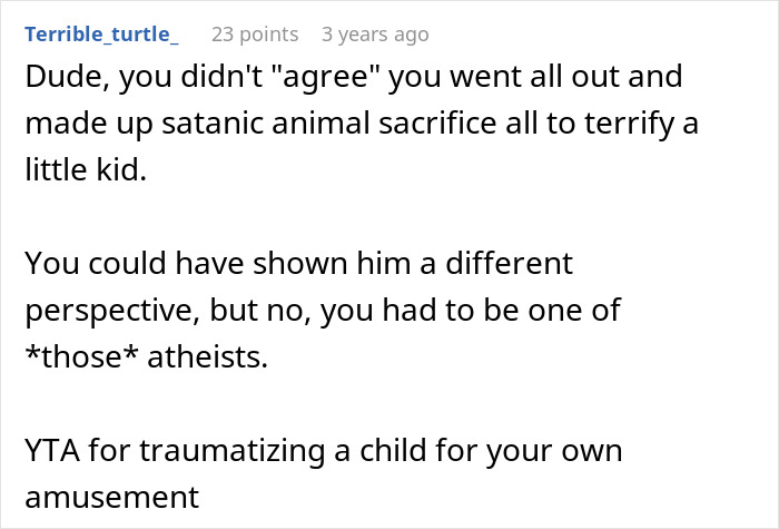 Atheist Man Plays Into Kid&rsquo;s Belief That He&rsquo;s A Devil Worshiper, Makes Them Cry And Upsets Parents