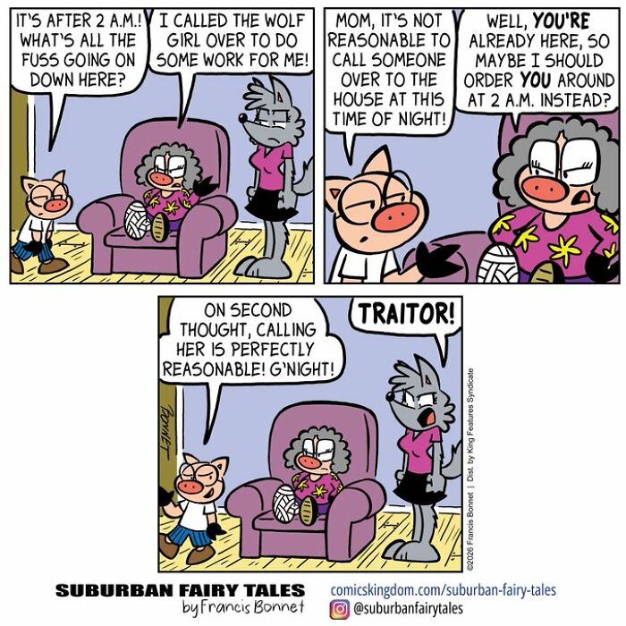 30 Funny Comics From ‘Suburban Fairy Tales’ That Put Classic Characters In Awkward Modern Situations